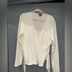 Express Surplice sweater